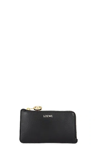 Loewe Pebble Coin Cardholder In Black