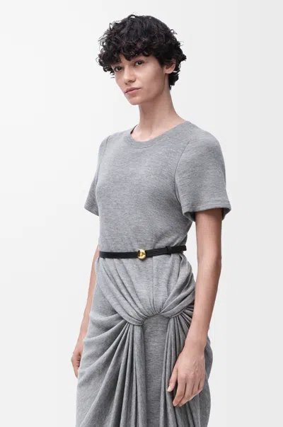 Loewe Pebble Gürtel Aus Glattem Leder Grösse:90 Für Frau In Black