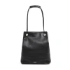 Loewe Pebble Hobo Bag In Black