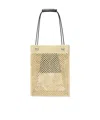 Loewe Pebble Hobo In Raffia In Natural