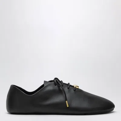Loewe Pebble Lace-up Sneakers In Black
