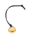 Loewe Pebble Locket Charm In Black