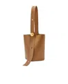Loewe Pebble Medium Bucket Shoulder Bag In Brown