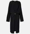 Loewe Pebble Midi Dress In Black