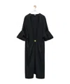 Loewe Pebble Midi Dress In Black