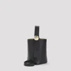 Loewe Pebble Mini Bucket Bag In Black