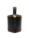 Loewe `pebble` Mini Bucket Bag In Black