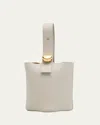 Loewe Pebble Mini Bucket Bag In Smooth Leather