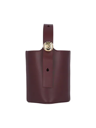 Loewe ‘pebble' Mini Bucket Bag In Purple