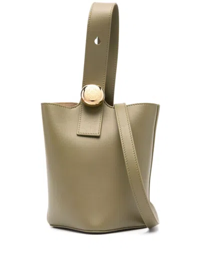 Loewe Pebble Mini Leathr Bucket Bag
