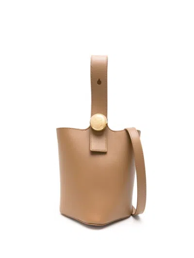 Loewe Pebble Mini Leathr Bucket Bag