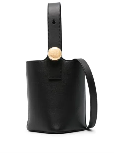 Loewe Pebble Mini Leathr Bucket Bag