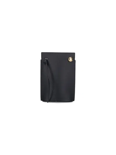 Loewe "pebble" Pouch In Black