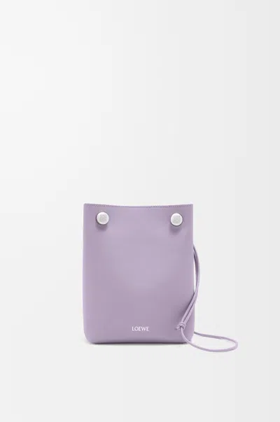 Loewe Pebble Pouch En Cuir Lisse Pour Femme