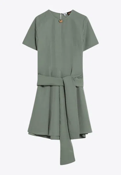 Loewe Pebble Short-sleeved Mini Dress