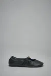 Loewe Women Pebble Ballerina In Nappa Leather In Black
