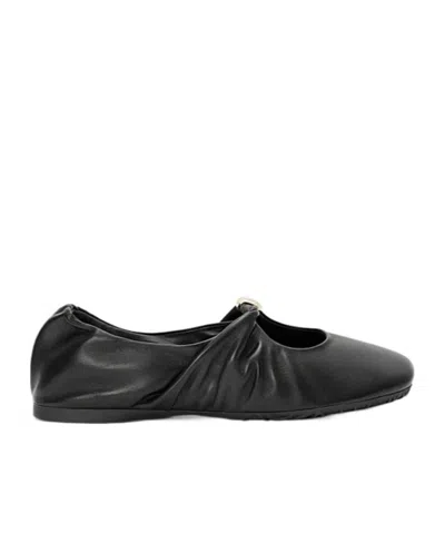 Loewe Pebble Soft Ballerina In Nappa Lambskin