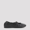 Loewe Pebble Sabot In Soft Lamb Nappa Leather In Black In Black