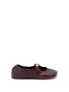 Loewe `pebble Soft` Ballerinas In Pink