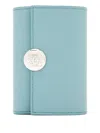 Loewe Pebble Vertical Wallet In Blue