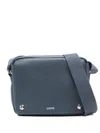 Loewe Pebble Xs Leather Camera Bag In Blue