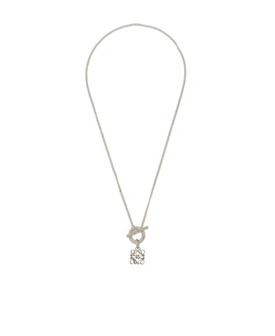 Loewe Pendant Necklace In Yellow