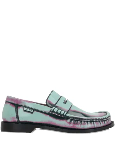 LOEWE PENNY-LEATHER LOAFERS