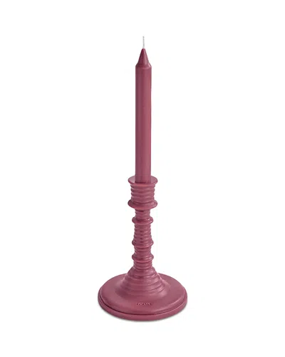 Loewe Perfumes Beetroot Wax Scented Candleholder 11.2 Oz. In Burgundy