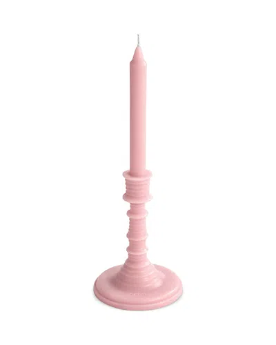Loewe Perfumes Ivy Wax Scented Candleholder 11.2 Oz. In Pink