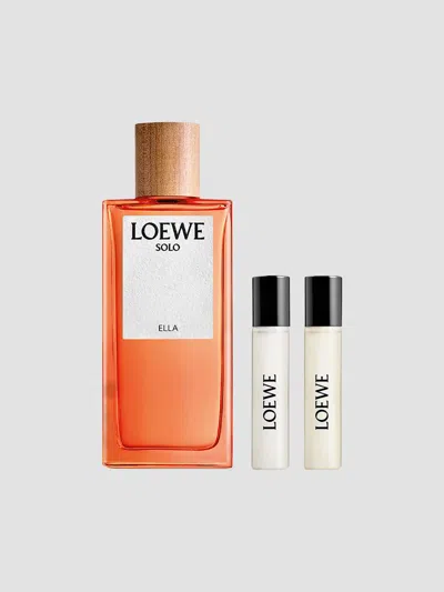Loewe Perfumes Loewe Solo Ella Eau De Parfum 3-piece Gift Set