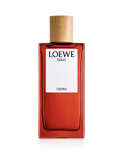 Loewe Perfumes Solo Cedro Eau De Toilette 3.4 Oz.