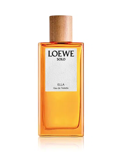 Loewe Perfumes Solo Ella Eau De Toilette 3.4 Oz.