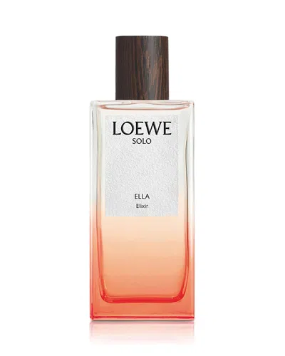 Loewe Perfumes Solo Ella Elixir Eau De Parfum 3.4 Oz.