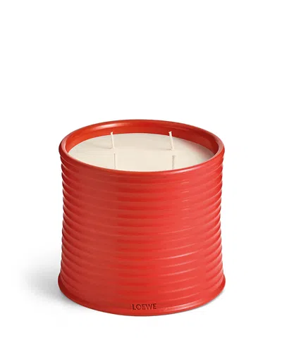 Loewe Perfumes Tomato Leaves Scented Candle 72.1 Oz. In Red