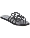 Loewe Petal Anagram Slide In Soft Calfskin