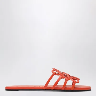 Loewe Petal Anagram Sandal In Multi