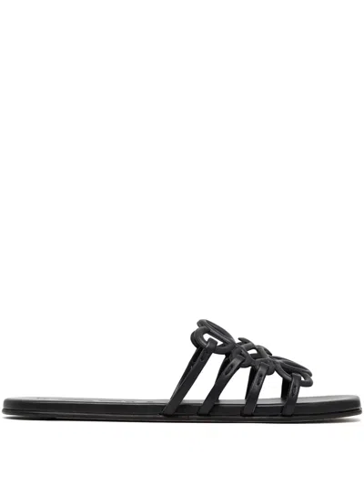 LOEWE PETAL ANAGRAM SLIDES