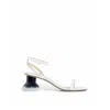 Loewe Petal Brush Leather Sandals