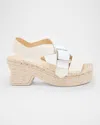 Loewe Petal Espadrille High Heel Sandals
