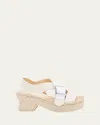 Loewe Petal Espadrille High Heel Sandals
