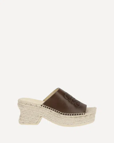 Loewe Petal Platform Espadrilles