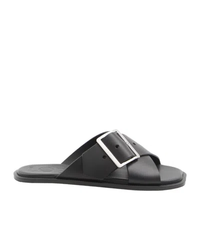 LOEWE PETAL BELT FLAT SANDAL IN VEGETABLE-TANNED CALFSKIN
