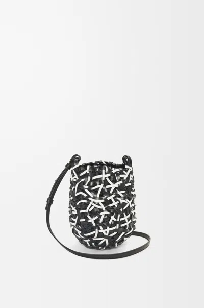 Loewe Small Nest Basket Bag In Leather Skin For Woman In Multi