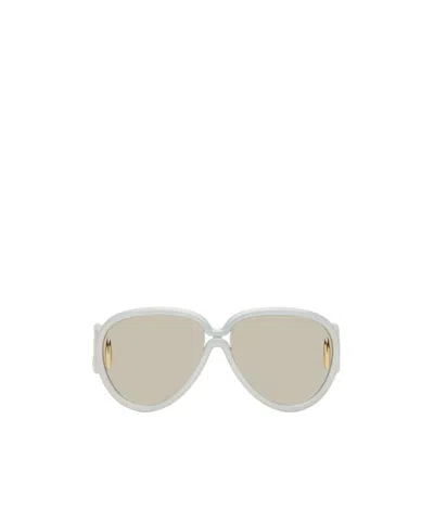 Loewe Pilot Mask Sunglasses In Nude | ModeSens