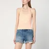 Loewe Anagram Tank Top In Cotton And Viscose In Pink