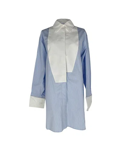 Pre-owned Loewe Pinstriped Button-down Shirt, Size Eu 40 (authentic Pre-loved)