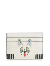 Loewe Plain Cardholder Futurist Cat Wallets White In White