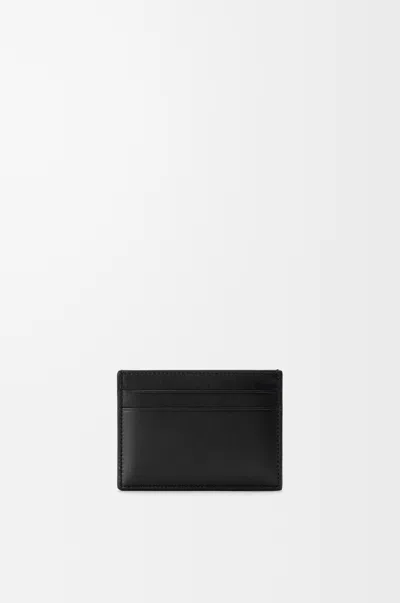 Loewe Plain Cardholder In Shiny Leather Skin For Man In Black