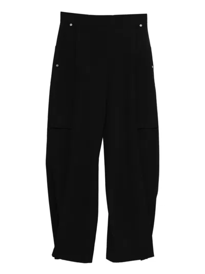 Loewe Plated Trousers In Black