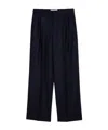 Loewe Pleated Casual Pants In Black